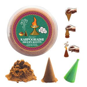 Karpooradhi Dhoopa Koottu (Incense Readymix) – 27 Powerful Ingredients