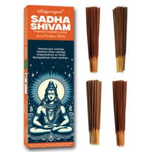 Sadha Shivam Temple Flower Premium Agarbatti Combo – 134 gm